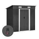 Giantz Garden Shed 1.94x1.21m Grey 