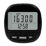 Pedometer for Walking Steps and Mil