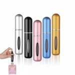 Perfume Atomiser Refillable Perfume Bottles Leak Proof Travel Spray Bottle Perfume Decanter Portable Empty Atomizer Bottles Cologne Dispenser For Women And Men Travel Essentials 5ml (Pack Of 5)