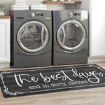 KOZYFLY Laundry Room Rug Runner 20"