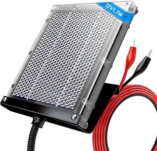 POWOXI 12V 1.7W Deer Feeder Solar Panel Battery Charger IP65 Waterproof