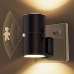 LOHAS-LED Motion Sensor Night Light Plug in, 1 Pack, Motion Activated Night Light, 0-100LM Dimmable, 3000K Warm White, Motion Sensor Light Indoor for Bathroom Stairway Hallway Bedroom Kids Elderly