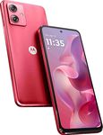 Motorola G64 5G (Red Berry, 12GB RAM, 256GB Storage) | Expandable Upto 2TB | Upto 24GB RAM with RAM Boost | 50MP (OIS) + 8MP | 16MP Front Camera | MediaTek Dimensity 7025 Processor | 6000 mAh Battery