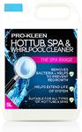 Pro-Kleen Whirlpool Bath and Hot Tub Internal Pipe System Flush Cleaner (5L) - Provides a Deep, Hygienic Clean to Remove Limescale, Soap, Oil, Grease & Unpleasant Smells, Blue