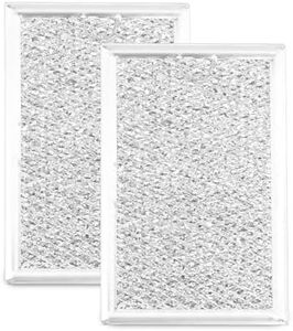 Microwave Grease Filter Replacement Fit for GE JVM6175YK5FS JVM6175SK5SS JVM6175DK5BB JVM6175DK5WW, 2pcs