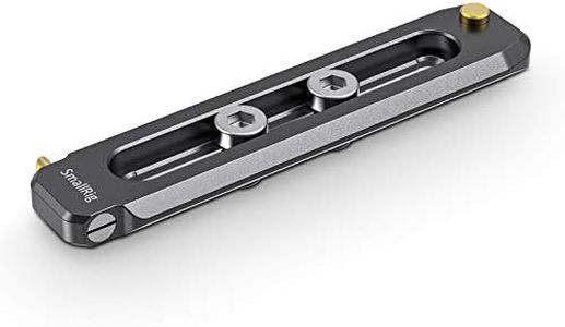 SmallRig NATO Rail 90mm/3.54 inches Long with 1/4'' Screws for NATO Handle Camera Cage EVF Mount - BUN2484