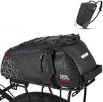 KEMIMOTO Rear Bike Rack Bag - 8L PV