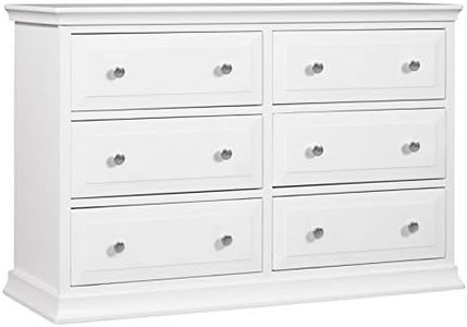 Davinci Signature 6-Drawer Double Dresser White