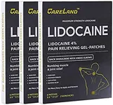 CARELAND 4% Lidocaine Gel Patch, 18