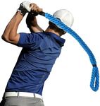 Golf Rope Swing Trainer Golf Swing Training Aid- Improve Swing Speed, Fine Adjust Strength, Golf Swing Rope Trainer for All Levels