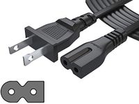 12Ft 2 Prong Polarized-Power-Cord f