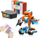 Apitor STEM Robotics Kits, Educational Toy Science Kits with Storage Box, App RC Toys Coding Robots for Kids 8 9 10 11 12 Years Old