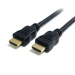 StarTech.com 6 ft High Speed HDMI Cable with Ethernet - Ultra HD 4k x 2k HDMI Cable - HDMI to HDMI M/M - 1080p Audio/Video, Gold-Plated (HDMIMM6HS)