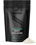 Multi Collagen Protein Powder (100g) - Types I, II, III, V & X - Hydrolyzed Grass Fed Bovine, Wild Caught Fish, & Free-Range Chicken & Eggshell Collagen. Non-GMO, Halal.