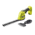 Ryobi - RY18GSA-0 Lawn Shears (120 mm) / Plant Sculptor (200 mm) 18 V – Sold Without Battery or Charger, Green & Anthracite