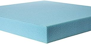 Brillars® Upholstery Foam Blue High-Density Super Soft Reducing Pain Cooling Replacement Cushion, Easy to Cut for Seats/Sofas/Dog Beds/Mattress (18" x 18" x 2")