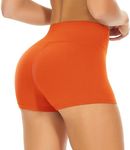 GAYHAY High Waisted Biker Shorts for Women - 8"/5"/3" Soft Black Spandex Shorts for Workout Volleyball Yoga Dance