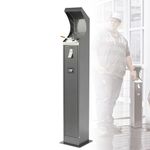 Standing Cigarette Butt Receptacle Disposal Outdoor, Outdoor Standing Ashtray, Cigarette Disposal Outdoor, Cigarette Butt Disposal Outdoor, Smokers Outpost