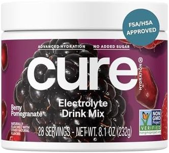 Cure Hydration - Electrolyte Drink Powder Berry Pomegranate 28 Servings