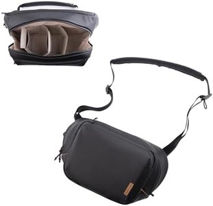 PGYTECH OneGo Solo V2 Camera Sling Bag, 10L Crossbody Camera Bag for Urban Travel Photographers, Mirrorless Camera Bag for Sony/Canon/Nikon/DJI Mavic/Air/Mini/Tripod/Laptop