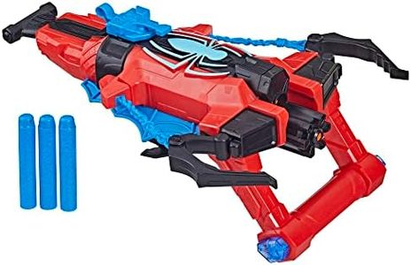 Spiderman Marvel NERF Strike 'N Splash Blaster, Blast Darts or Water, Super Hero Toys, Marvel Toys for Kids Ages 5 and Up