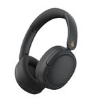 Edifier W800BT Pro Hybrid Active Noise Cancelling Headphones - Hi-Res Audio - AI Call Noise Cancellation - 45H Playtime - Fast Charging - Foldable - Wireless Over-Ear Bluetooth 5.4 Headphones - Black