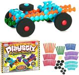 POPULAR PLAYTHINGS Playstix Vehicles Set Construction Toy Building Blocks 130 Piece Kit