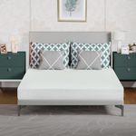 Econo 5" Full/Double Size Mattress in a Box Cool Resilient Medium Firm Flippable Foam | Mattress for Everyone | Use with Bunk Bed/Trundle/Platform Bed | CertiPUR-US® Certified