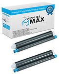 SuppliesMAX Compatible Replacement for CTGKX92 Fax Imaging Film (2/PK-210 Page Yield) - Equivalent to Panasonic KX-FA92