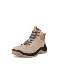 ECCO Women's Offroad Waterproof Mid Hiking Boot, Nude Oil Nubuck/Coral Nubuck, 5/5.5 UK