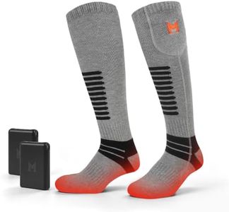 Heated Socks for Men Women with 6000mAh Batteries