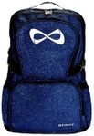 Nfinity Sparkle Backpack for Cheerleaders – Glitter Finish, Lightweight and Durable, with Ample Storage and Adjustable Straps