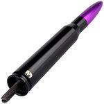 50 Cal Caliber Bullet Style Antenna for All Dodge RAM Trucks (RAM 1500, RAM 2500 or RAM 3500 1994-2020) - Designed for Optimized FM/AM Reception (Purple)