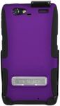 Seidio BD2-HK3MTRMK-PR DILEX Case with Metal Kickstand and Holster Combo for use with Motorola Droid RAZR MAXX - Amethyst