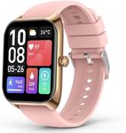 Smart Watch(Answer/Make Call), 2.02" Smartwatch with Blood Pressure Blood Oxygen Heart Rate Sleep Monitor, IP68 Waterproof Fitness Tracker 100+ Sports Modes Compatible with iOS Android for Women