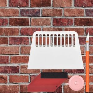 Rugreat Red Brick Contact Paper 17.3''×393'' Wallpaper Tools