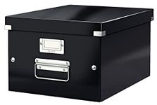 Leitz A4 Storage Box, Click and Store Range 60440095 - Medium, Black