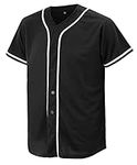 CUTHBERT Solid Baseball Jersey Shir