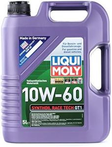 LIQUI MOLY Synthoil Race Tech GT1 10W-60 | 5 L | Fully synthetic engine oil | SKU: 8909