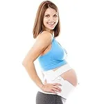 ﻿FlexGuard Pregnancy Belly Support Band - Maternity Belt & Brace for Pregnant Women, Bump Sling for Pelvic, Abdominal and Lower Back Pain Relief with Fully Adjustable Strap, Plus Size, M