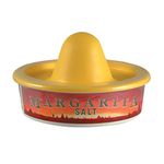 drinkstuff Sombrero Shaped Salt Rimmer for Lining Cocktail Glasses with Salt - Margarita Decorations