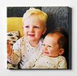 Hippowarehouse Personalised Canvas Photo Prints VARIOUS SIZES And OPTIONS Wall Art Family Portrait Wedding Special Occasions Collage Memories Keepsake Family Pets Home Office Décor