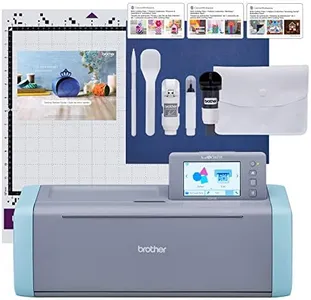 Brother ScanNCut SDX125E Electronic DIY Cutting Machine with Scanner, Make Custom Stickers, Vinyl Wall Art, Greeting Cards and More with 682 Included Patterns