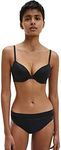 Calvin Klein Women's Perfectly Fit Flex Lightly Lined Demi Bra Black 16D