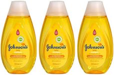 Johnson's Baby Shampoo 200 ml – Pure & Gentle Care – Pack of 3