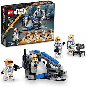 LEGO Star Wars 332nd Ahsoka’s Clone Trooper Battle Pack 75359 Building Toy Set with 4 Star Wars Figures Including Clone Captain Vaughn, Star Wars Toy for Kids Ages 6-8 or any Fan of The Clone Wars