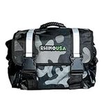 Rhino USA Recovery Gear Storage Bag (CAMO)- Ultimate Recovery Kit Bag for Organization in Your Vehicle - Use with Your Tow Strap, Shackles, Snatch Block or Anything You Desire