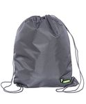 F Gear String V2 Grey 11L Small Drawstring Bag for Unisex, Multi-Utility Bag for Sports/Gym/Yoga/College/Casual Backpack, Lightweight Water-Resistant, Gifts for Men, Women, Boys, Girls,Travel Bag.