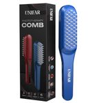 UNIFAR PHOTOTHERAPY HAIR COMB - Professional Medical Grade Red & Blue Laser Light Treatment Hair Growth | Electric Scalp Massager for Alopecia in Men & Women - 120 Mins | Electric Rechargeable