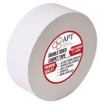 APT, Double Sided Carpet Tape, Residue-Free, for Area Rugs, Multi-Purpose for Any Use at Home, Wood Safe Two Faced Rug Tape, Industrial Strength Carpet Underlayment Adhesive. (2'' x 30Yds)